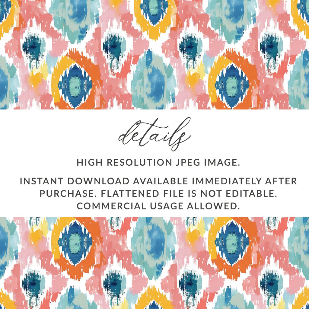 Vibrant Abstract Design High Resolution Digital Download