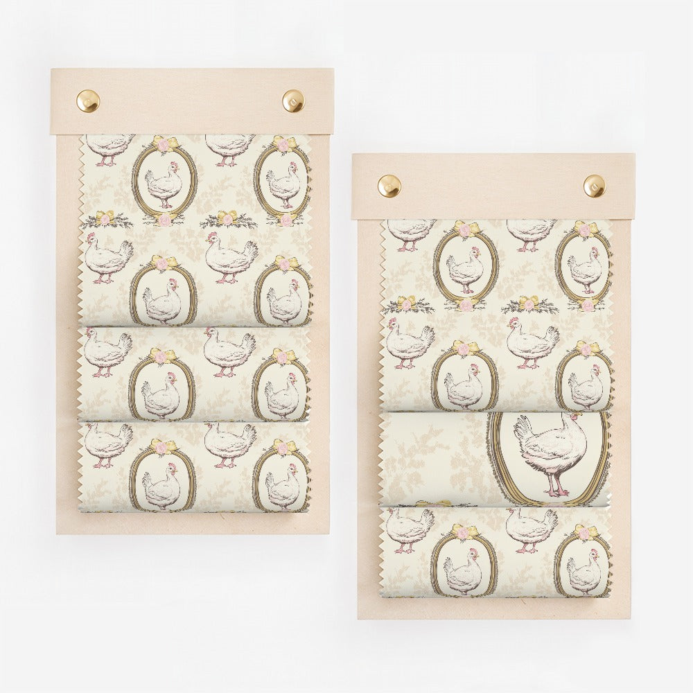Farmhouse Chic Chicken Print Decor Wall Hanging Product