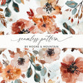 Floral Seamless Pattern by Moore & Mountain Design