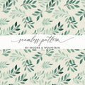Seamless Leaf Pattern by Moore & Mountain