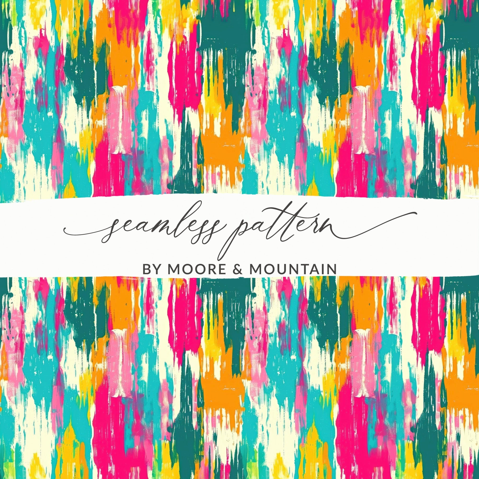 Vibrant Seamless Pattern by Moore Mountain 제품