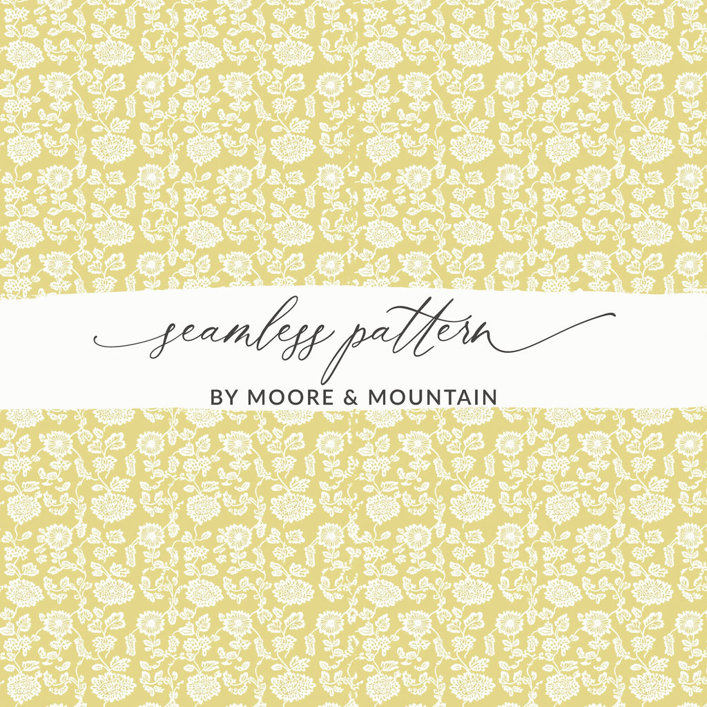 Seamless Pattern by Moore & Mountain Floral Design
