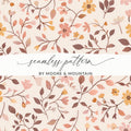 Seamless Floral Pattern by Moore and Mountain Design