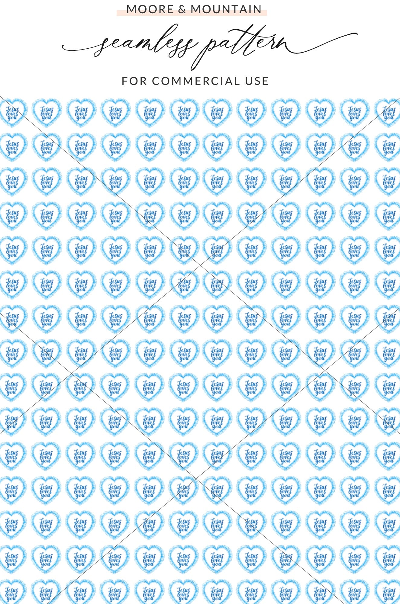 Jesus loves you hearts seamless pattern blue product type
Christian love hearts seamless
Religious scripture pattern
Jesus loves you design
Blue heart repeating print
Faith inspired artwork
Digital paper Christian
Seamless heart motif
Jesus blessing pattern
Love God hearts graphic
Cute religious design
Kids Christian print
Inspirational hearts
Devotional pattern
Heartfelt faith design
Sweet blue hearts
Blessed pattern
Love message print
Jesus themed hearts
Spiritual art pattern