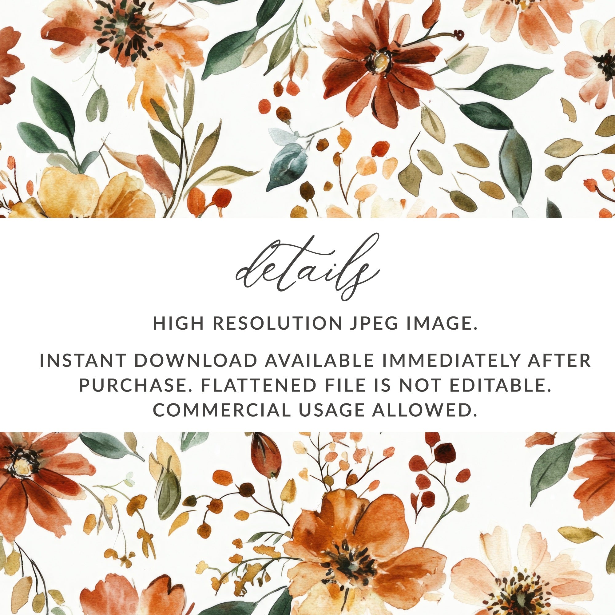 Floral Design High Resolution JPEG Image Download
