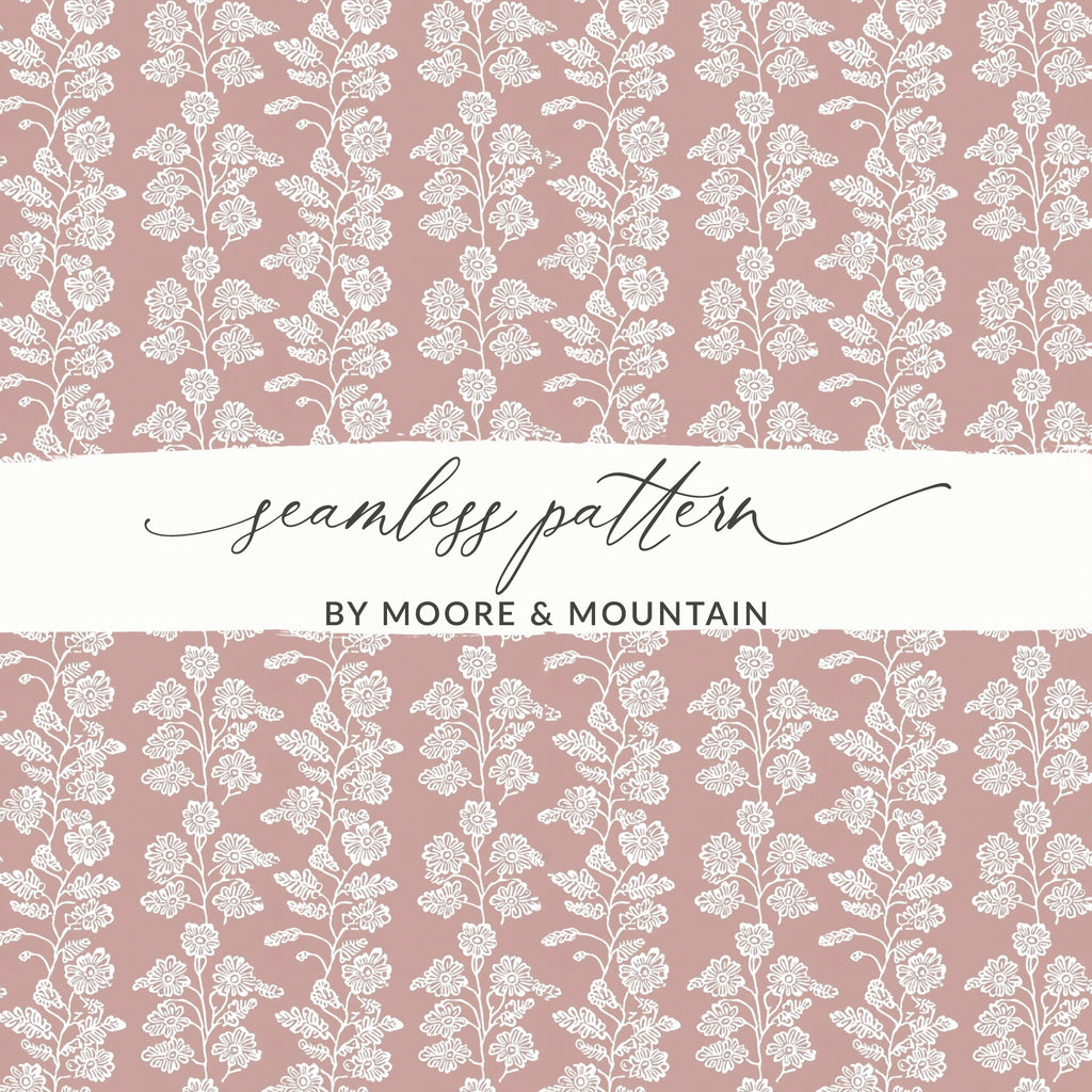 Seamless Pattern by Moore & Mountain Floral Design