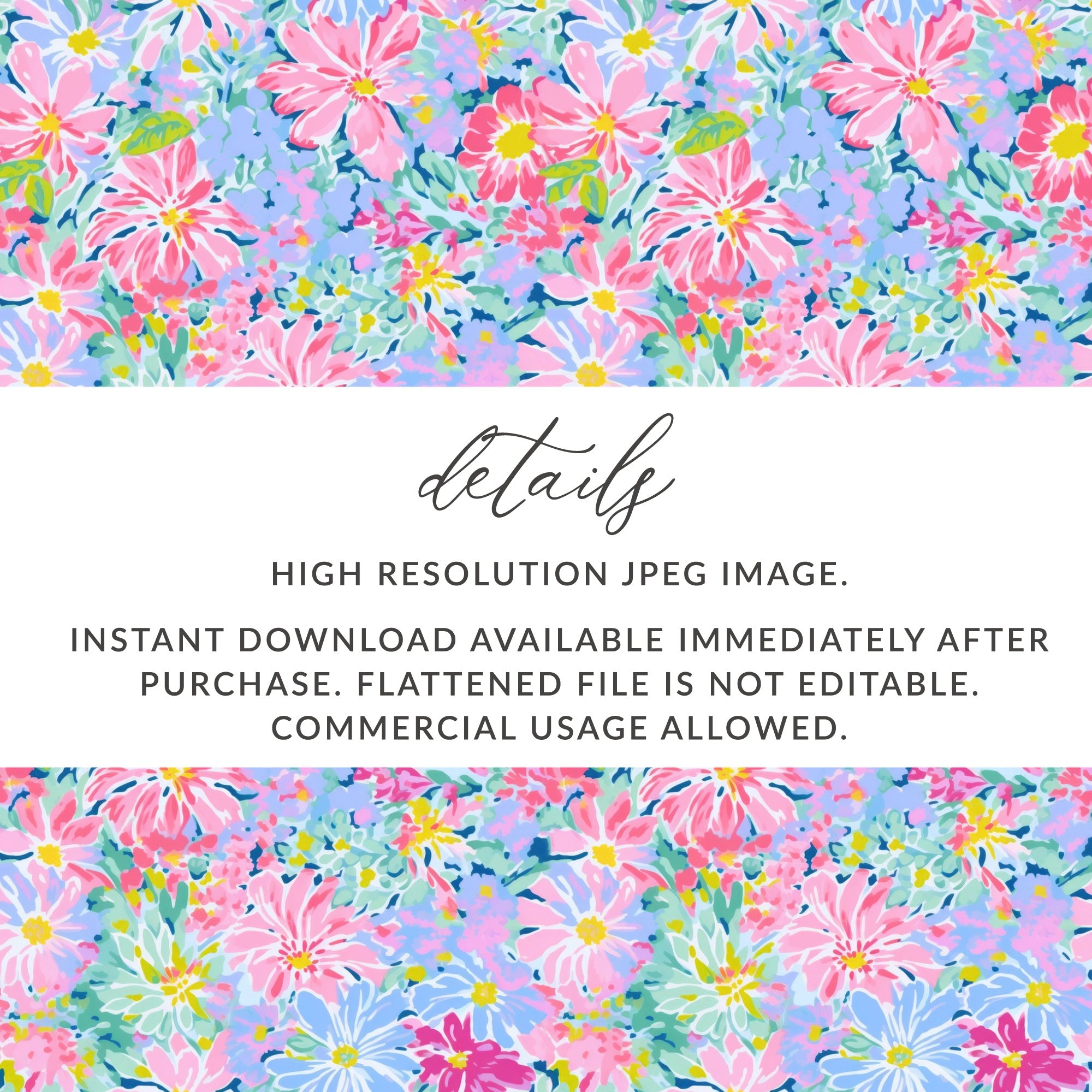 High Resolution Floral Downloadable JPEG Image