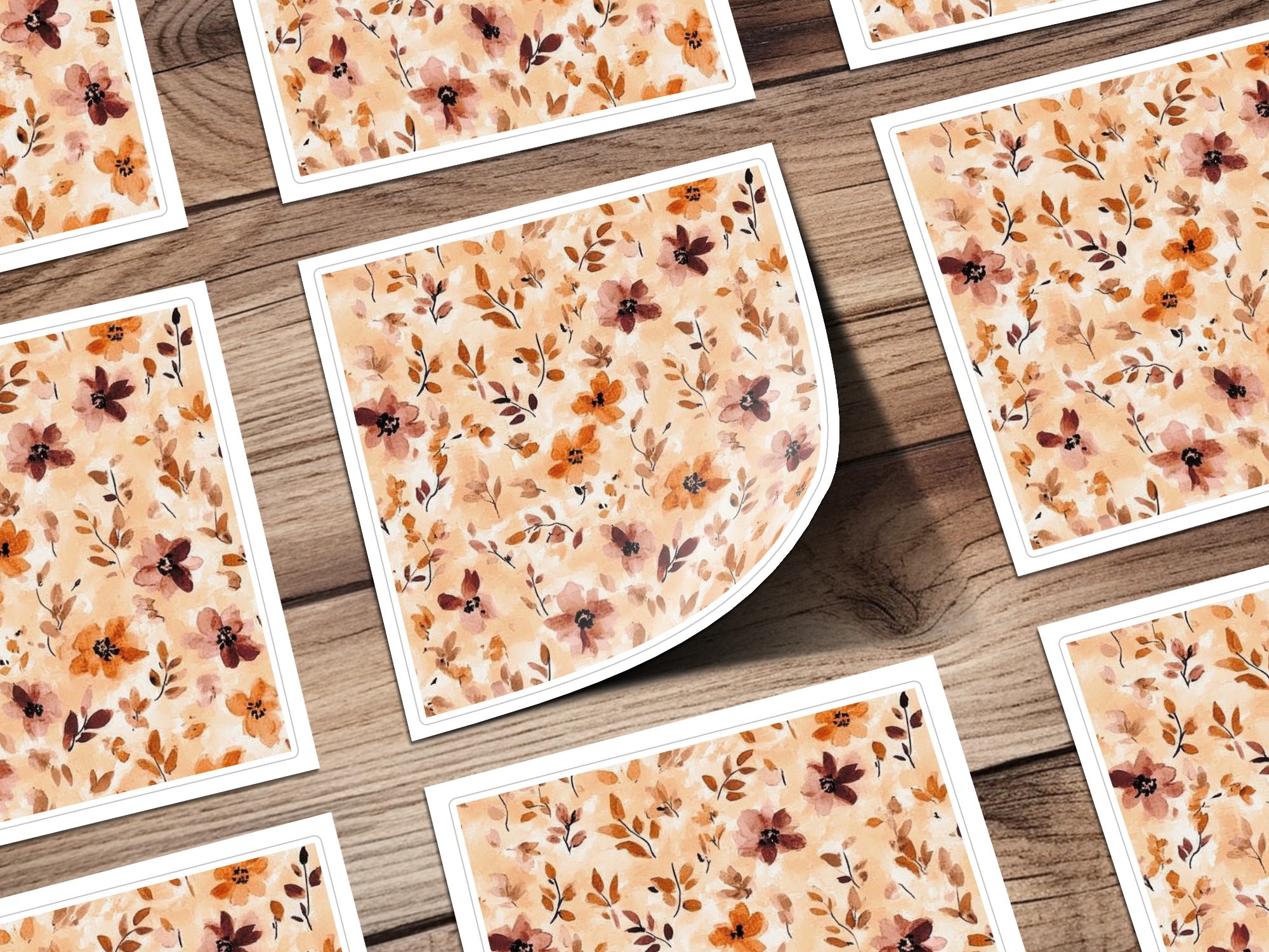 Floral Patterned Decorative Paper Sheets product