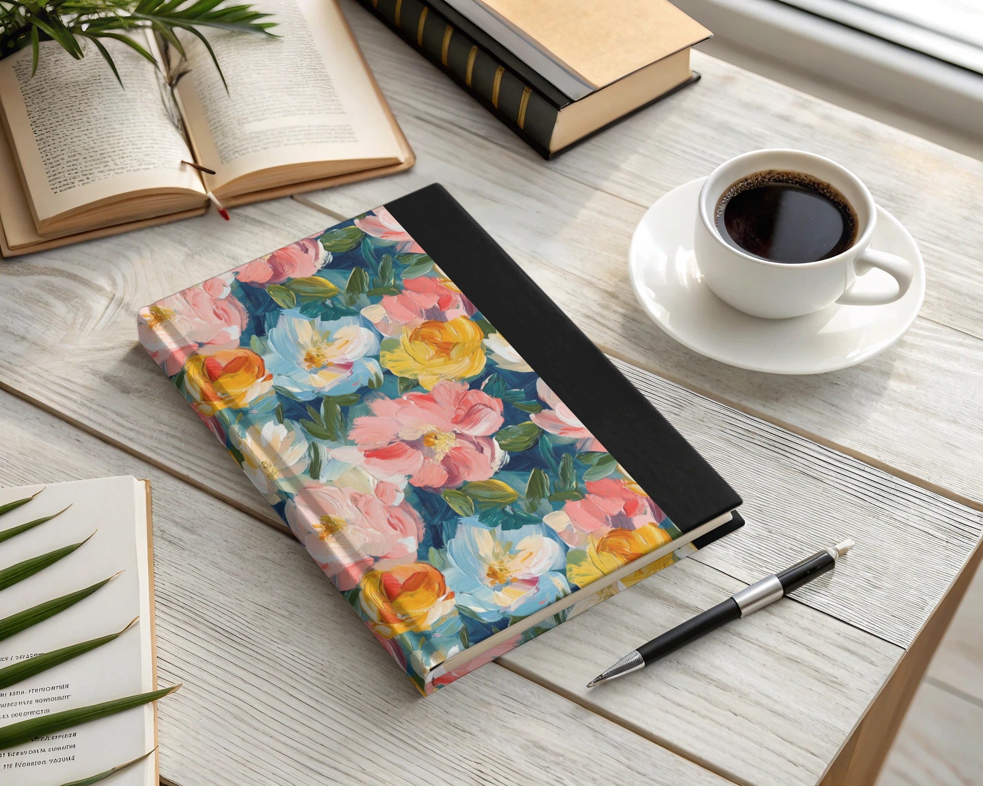 Fine Art Abstract Painted Floral Pattern for Spring Design - Moore and Mountain