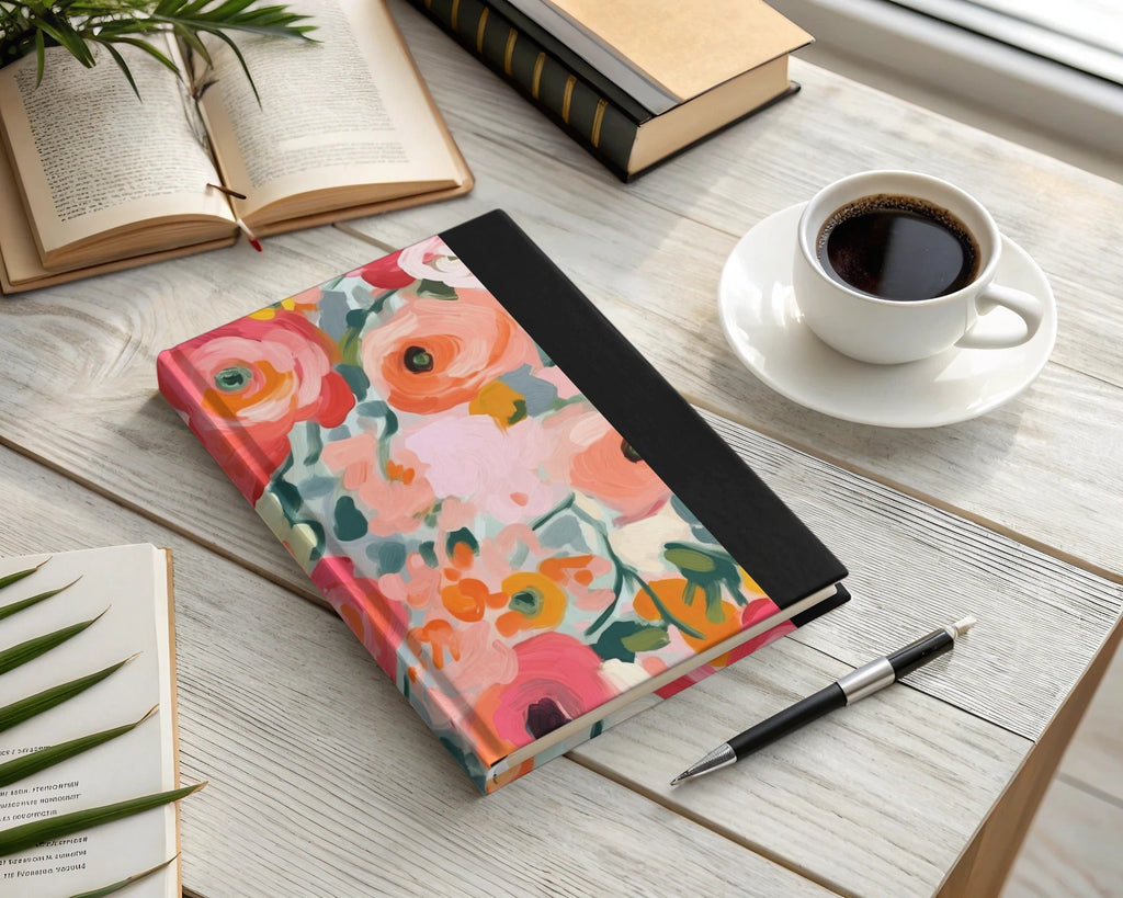 Floral Digital Paper, Watercolor Flowers Pattern, Seamless Flower Digital File, Repeating Flower Pattern, Digital Download, Flower Scrapbook - Moore and Mountain