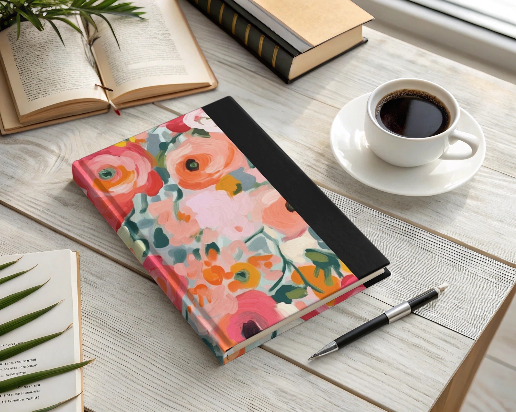 Floral Digital Paper, Watercolor Flowers Pattern, Seamless Flower Digital File, Repeating Flower Pattern, Digital Download, Flower Scrapbook - Moore and Mountain