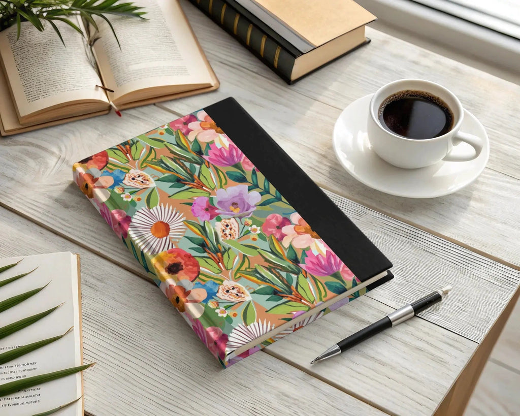 Floral Pattern Digital Paper, Flower Seamless Pattern Design, Spring Summer Fabric Design, Scrapbook Paper, Commercial Use, POD License - Moore and Mountain