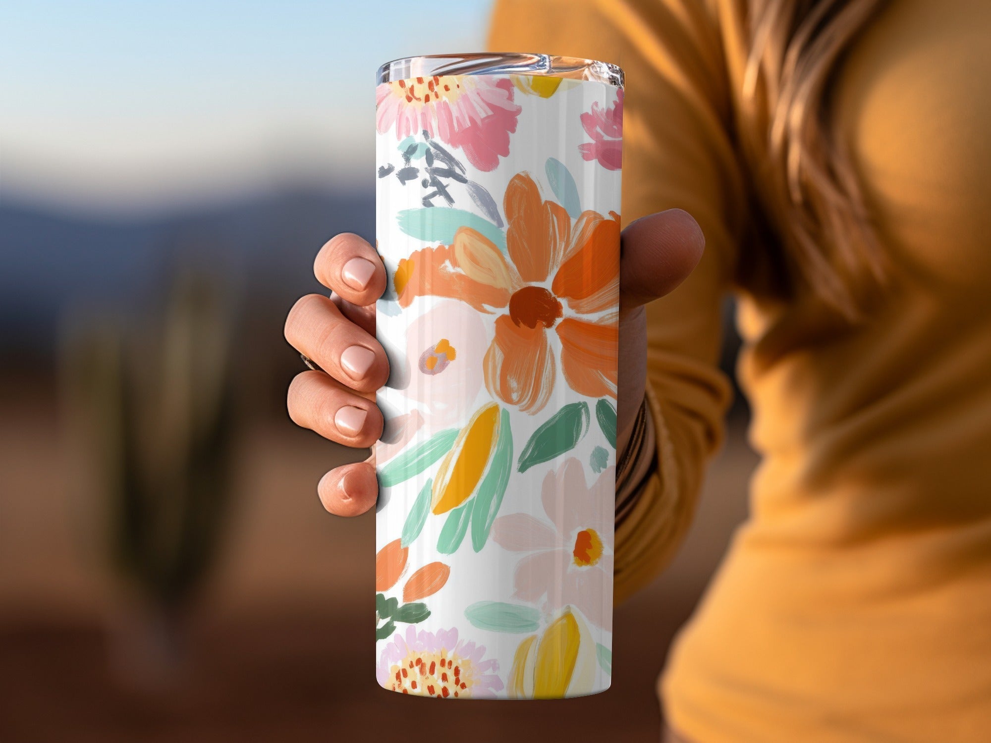 Floral Seamless Pattern Digital Paper, Painted Flower Pattern, Spring Summer Fabric Design, Floral Print Digital, Commercial Use - Moore and Mountain