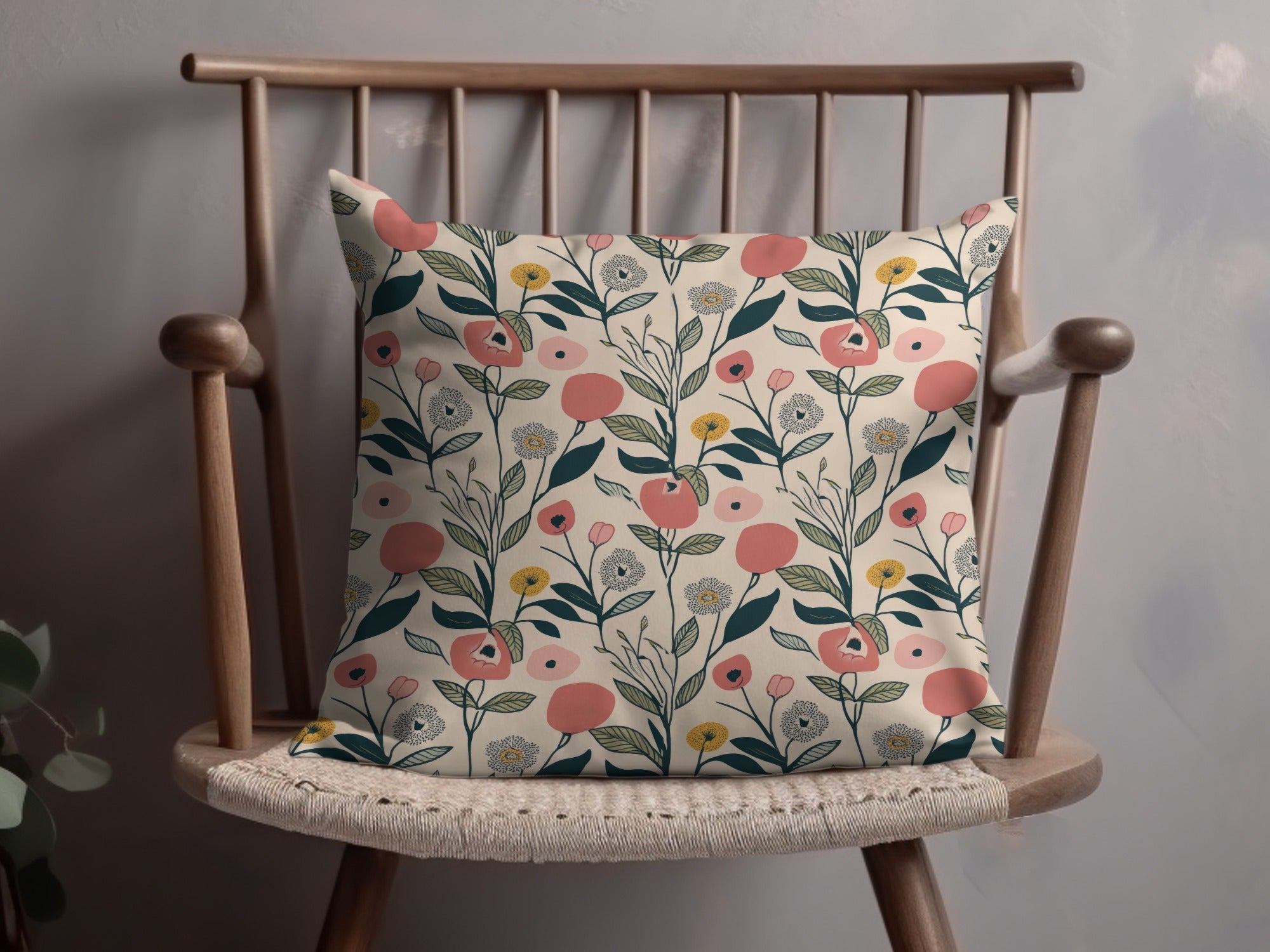 Floral Seamless Pattern T-Shirt, Digital File, Cute Flowers Design, Fabric Design, Textile Print, Trendy T-Shirt Design, Stylish Flowers - Moore and Mountain