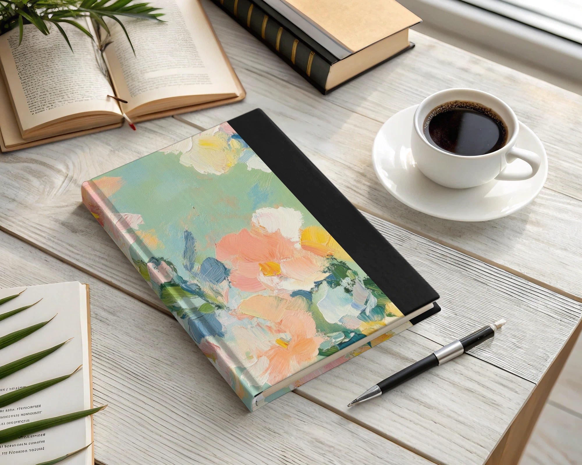 Pastel Floral Impressionistic Fine Art Seamless Texture - Moore and Mountain