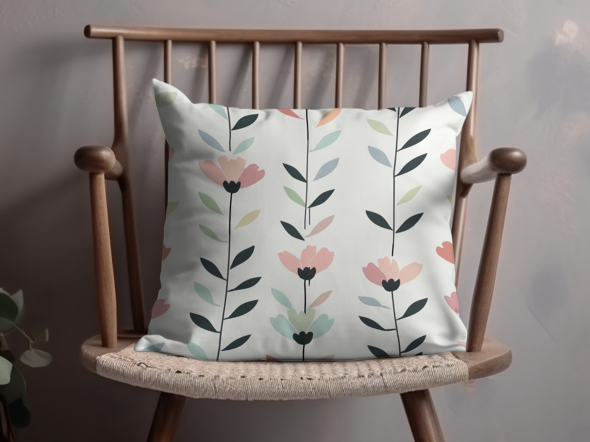 Pink Floral Digital Paper, Seamless Flower Pattern, Pastel Backgrounds, Digital Prints, Scrapbook Paper, Floral Fabric Design - Moore and Mountain