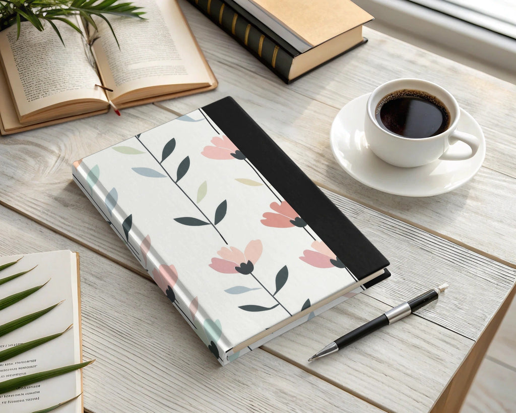 Pink Floral Digital Paper, Seamless Flower Pattern, Pastel Backgrounds, Digital Prints, Scrapbook Paper, Floral Fabric Design - Moore and Mountain