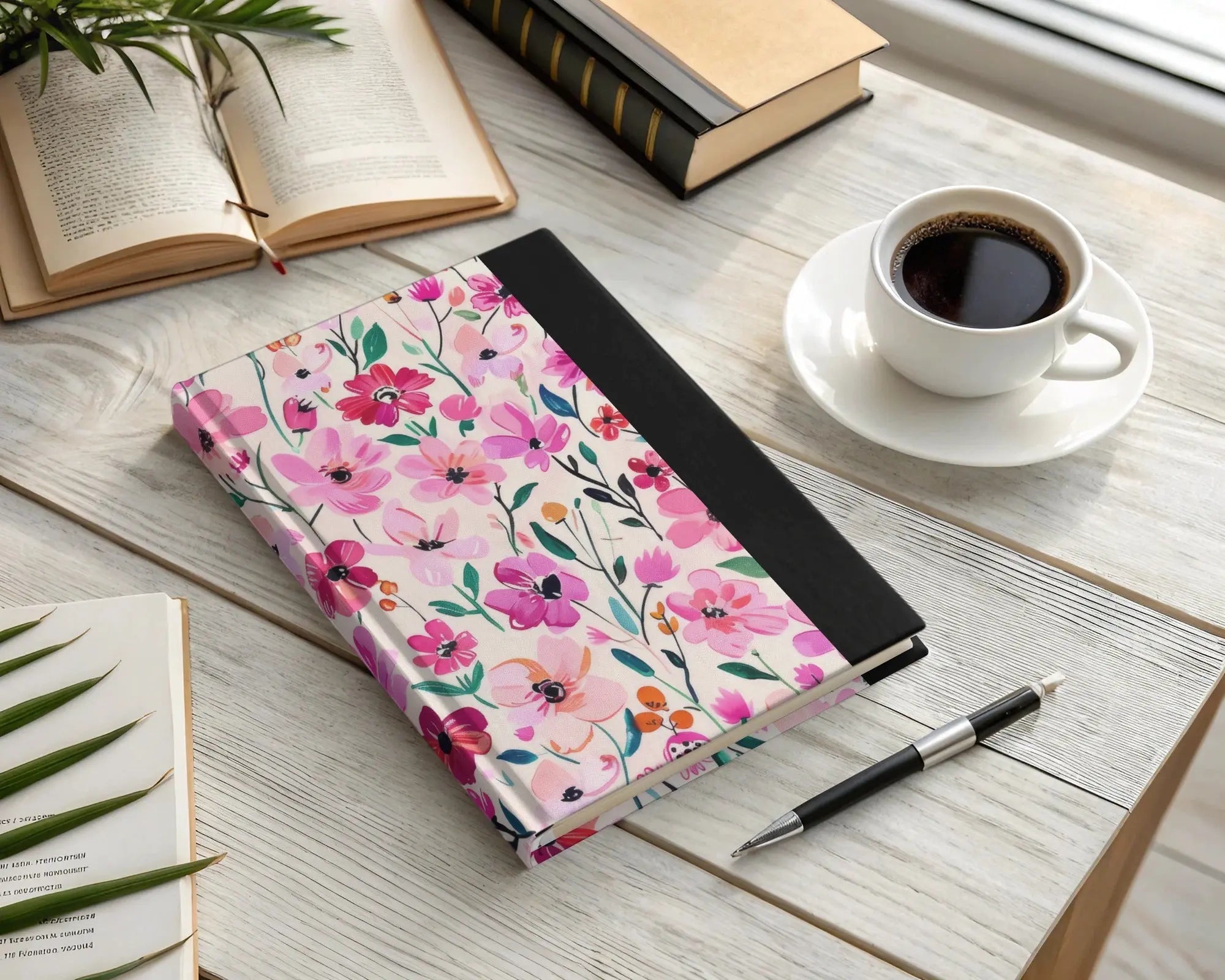 Pink Floral Seamless Pattern, Digital Paper, Flower Design, Repeat Pattern, Fabric Design, Printable Pattern, Commercial Use Digital - Moore and Mountain