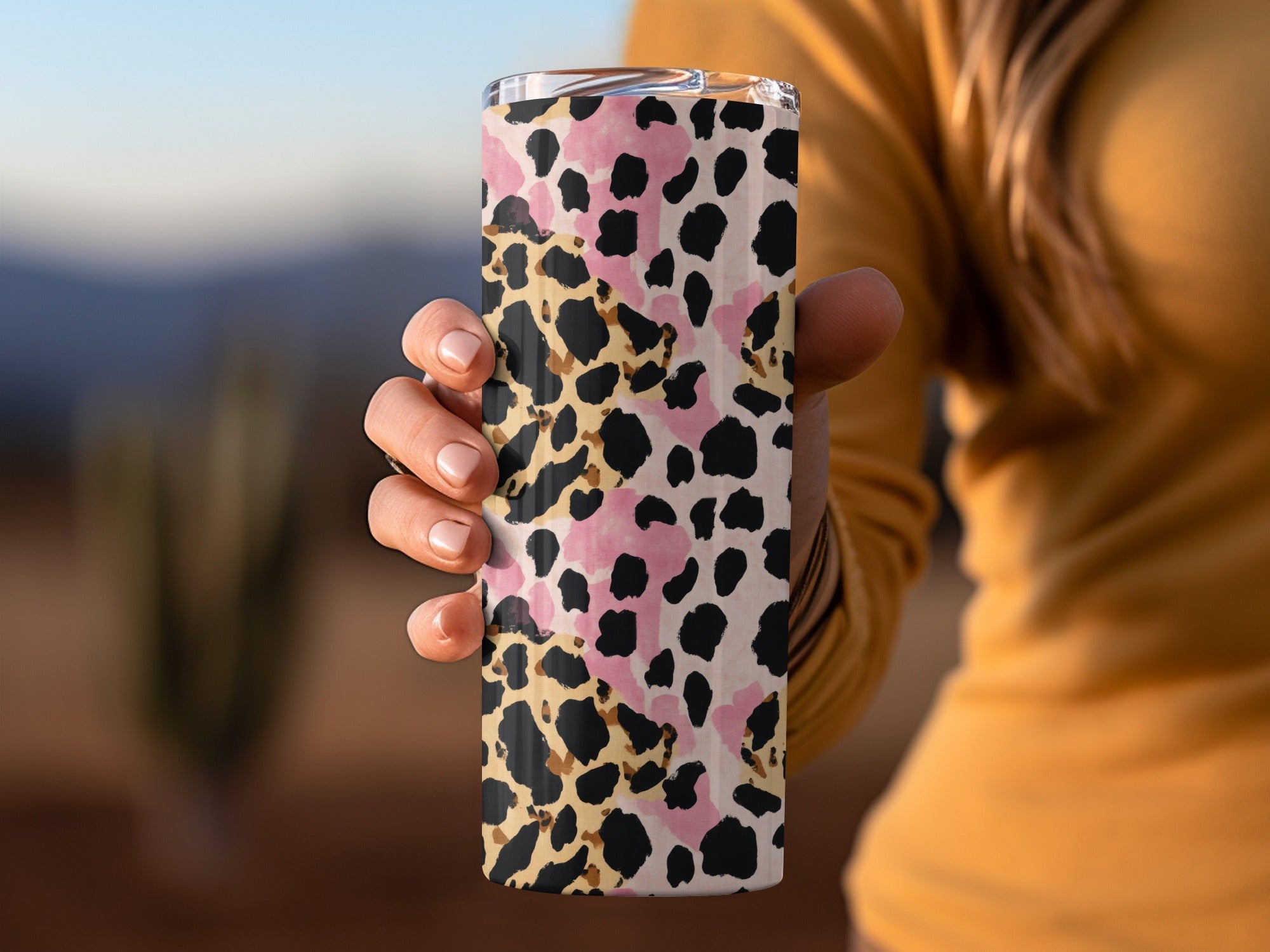 Pink Leopard Print Digital Paper, Tan Animal Print Texture, Cheetah Pattern, Abstract Seamless Design, Printable Background, Digital - Moore and Mountain