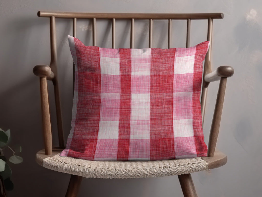 Pink Plaid Digital Paper, Gingham Texture, Red Fabric Pattern, Tartan Background, Scrapbook Paper, Digital Download, Seamless Tile - Moore and Mountain