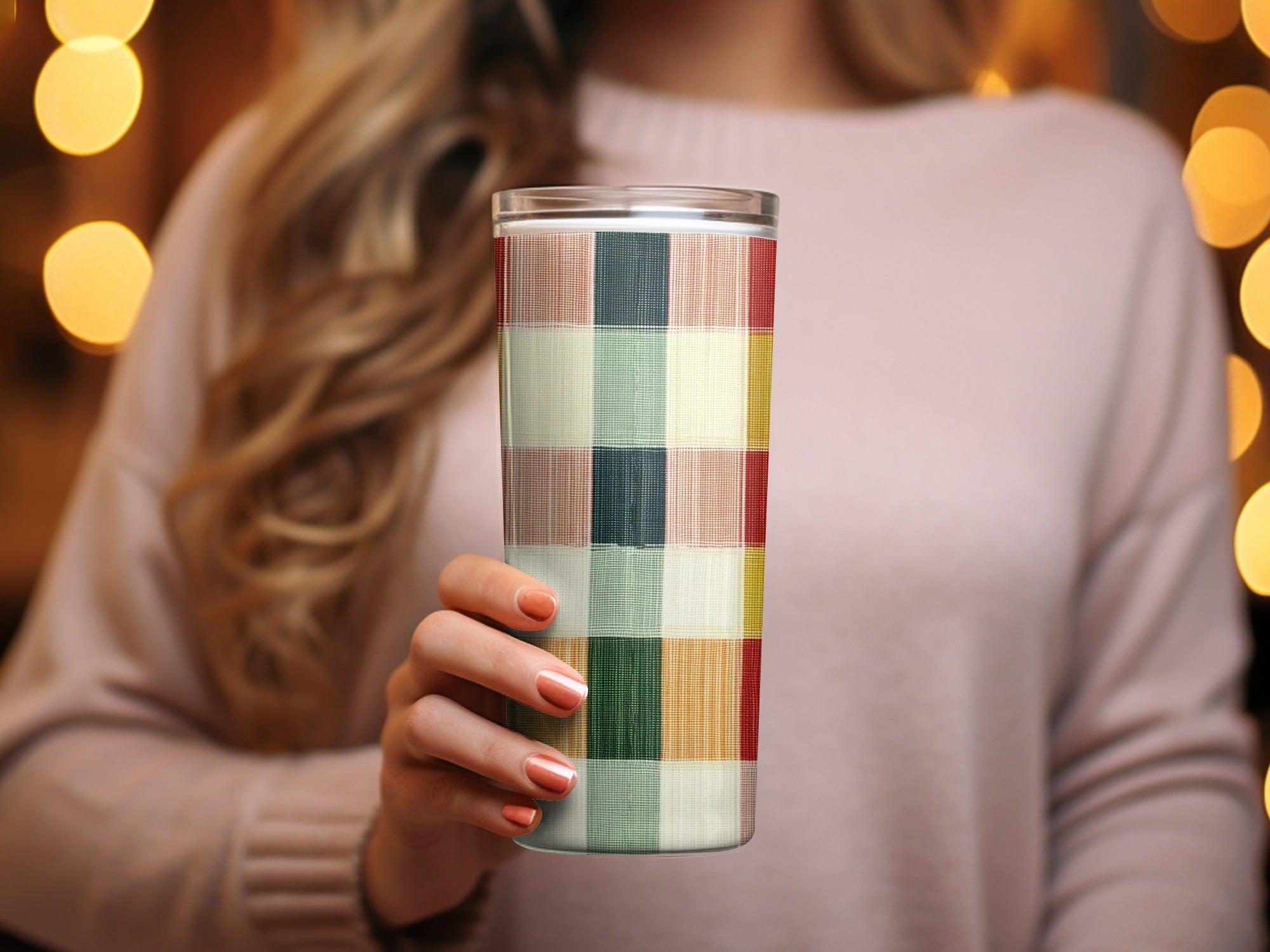 Plaid T Shirt Digital, Seamless Plaid Pattern, Checkered Fabric Tee, Retro Grid Design, Colorful Woven Plaid, Digital T Shirt - Moore and Mountain