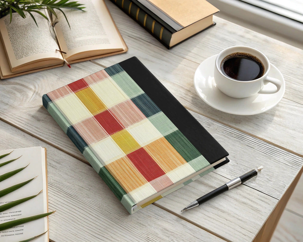 Plaid T Shirt Digital, Seamless Plaid Pattern, Checkered Fabric Tee, Retro Grid Design, Colorful Woven Plaid, Digital T Shirt - Moore and Mountain