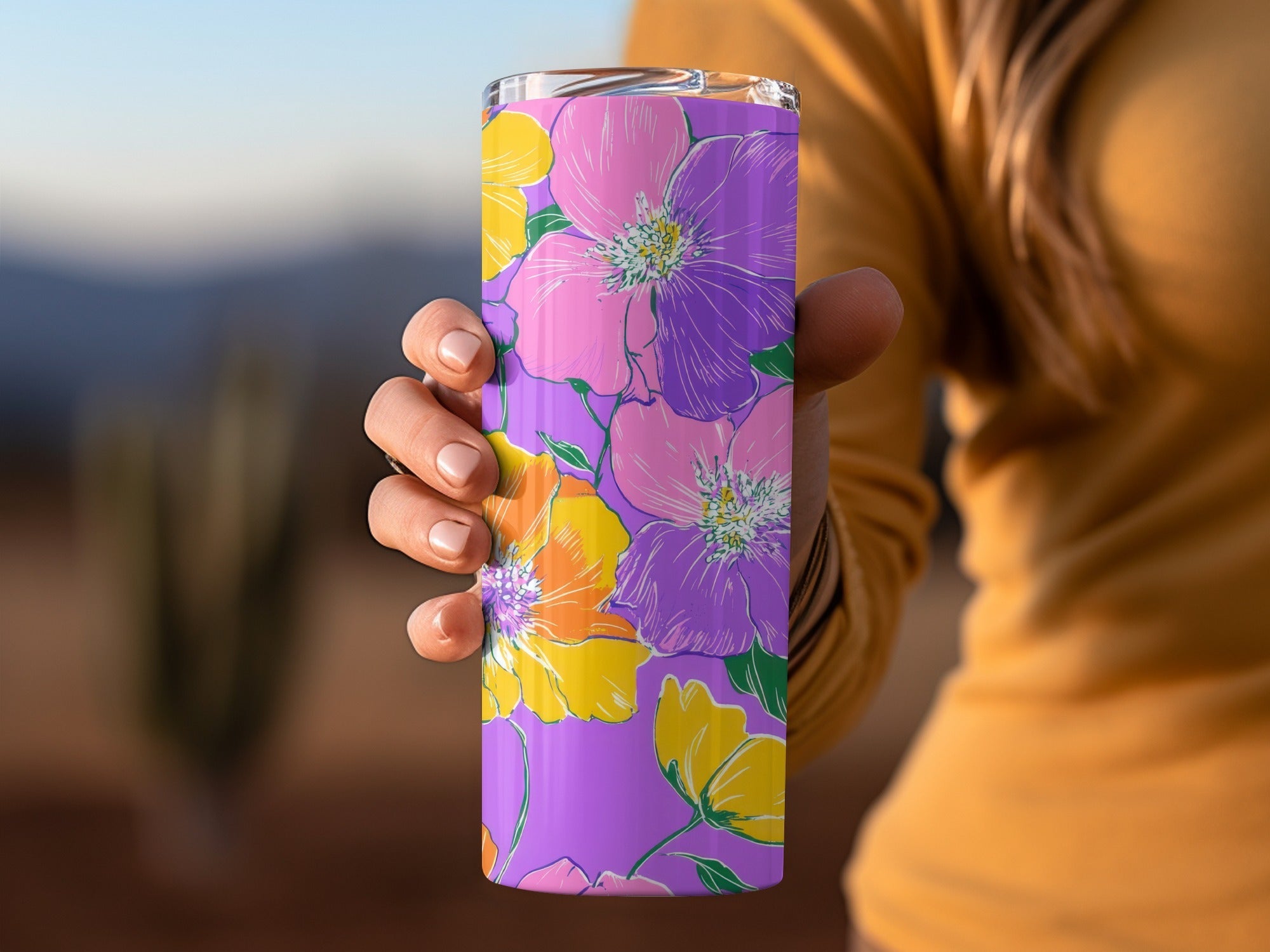 Preppy Purple 60s Floral Pattern, Groovy Floral Background, Digital Seamless Retro Flowers, Repeat Pattern for Fabric, Wallpaper Digital - Moore and Mountain