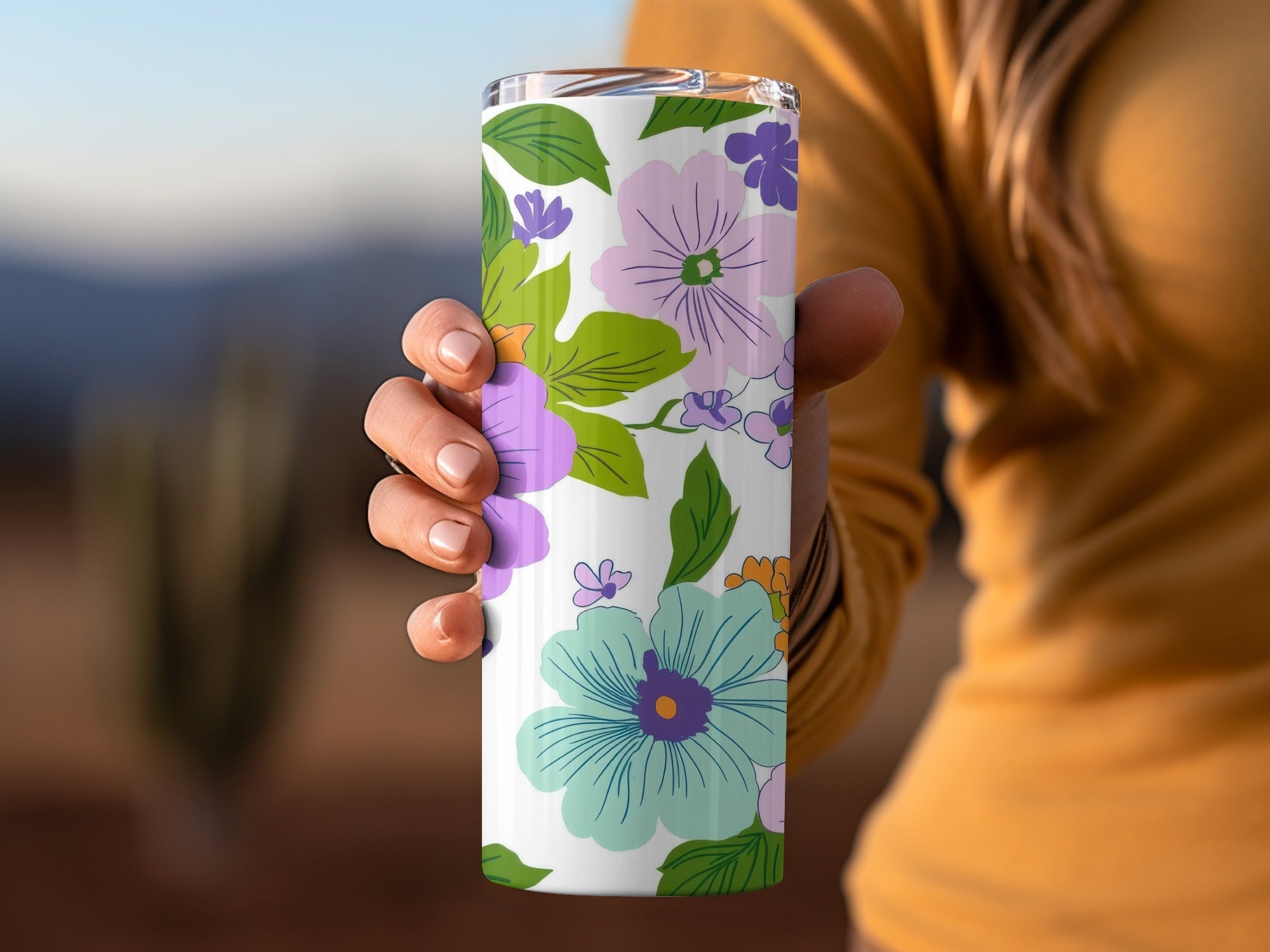 Preppy Teal Groovy Floral Background, 60s Floral Pattern, Seamless Retro Flowers, Digital Paper, Fabric Design, Commercial Use - Moore and Mountain