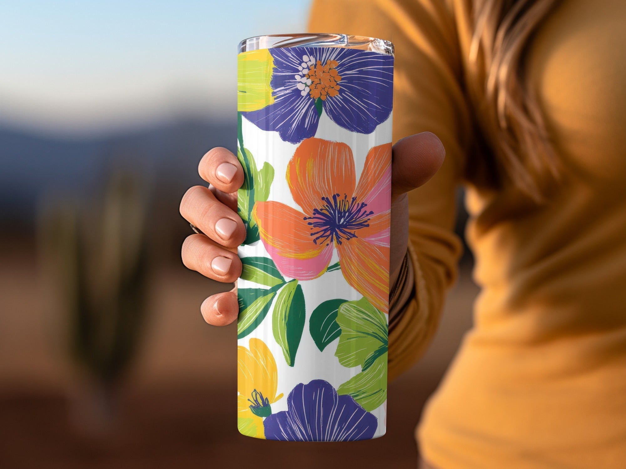 Preppy Yellow Floral Digital Paper, Groovy Floral Background, Seamless Retro Flowers, Fabric Design, Scrapbooking Paper, Printable Art - Moore and Mountain