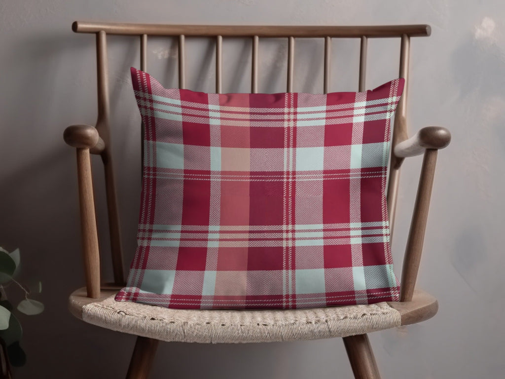 Red Plaid Digital Paper, Checkered Pattern, Buffalo Plaid Background, Scrapbook Paper, Fabric Print, Tartan Digital Paper, Seamless - Moore and Mountain