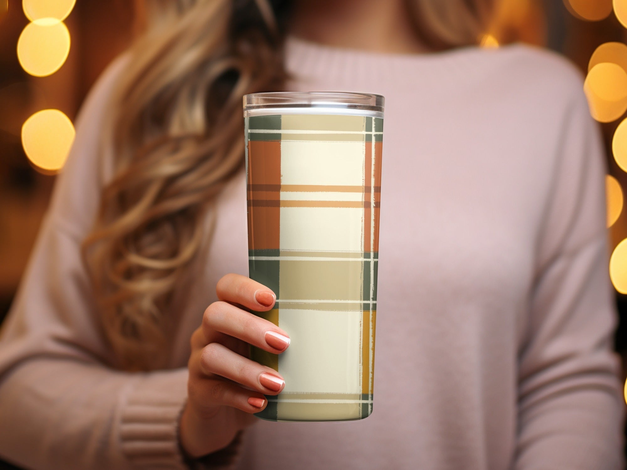 Retro Plaid Digital Paper, Autumn Check Seamless Pattern, 12x12 JPEG Files, Fall Colors Fabric Design, Scrapbooking Paper, Digital Download - Moore and Mountain