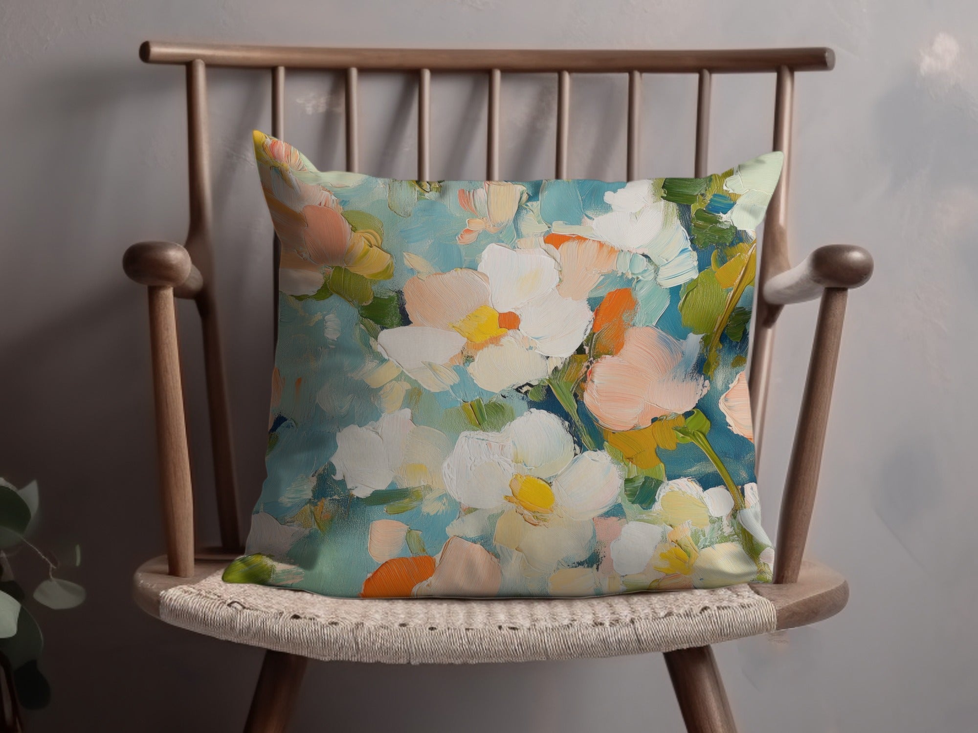 Seamless Impressionistic Blooming Floral Fine Art Pattern - Moore and Mountain