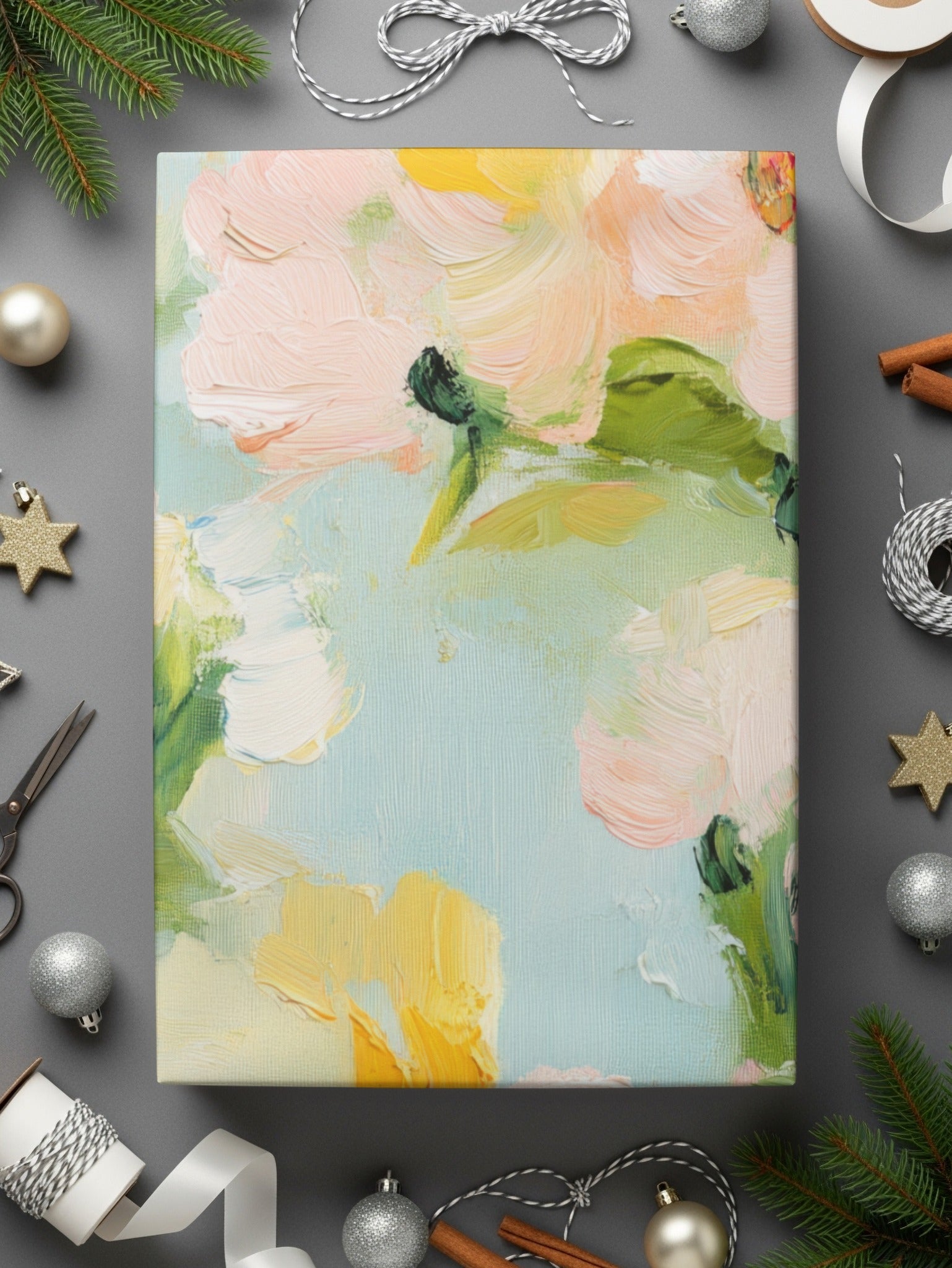 Seamless Impressionistic Floral Delight Texture Fine Art - Moore and Mountain