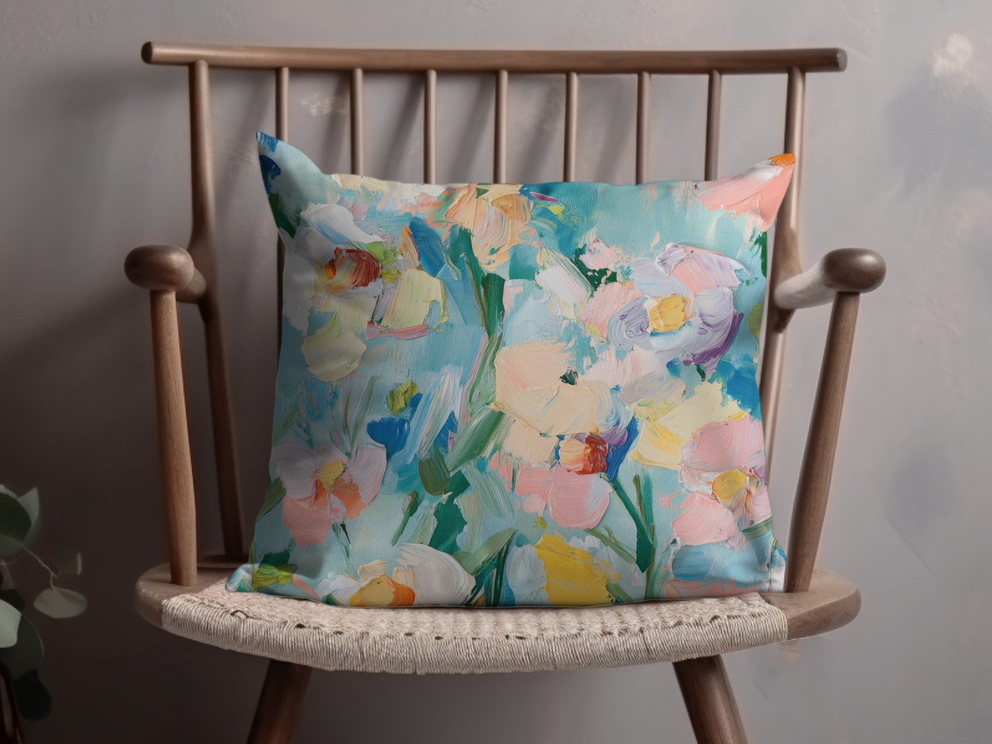 Seamless Impressionistic Floral Design Background Digital - Moore and Mountain