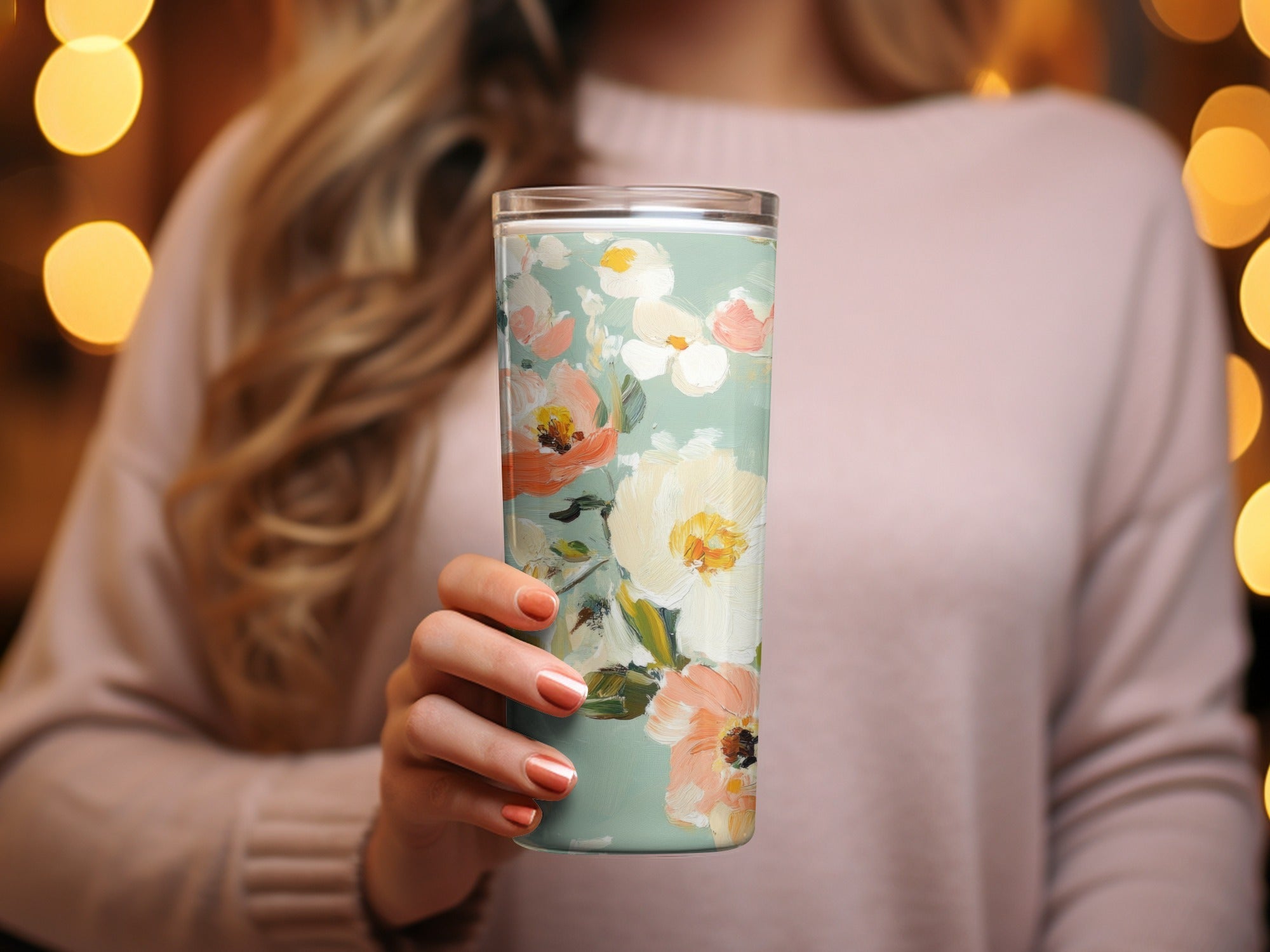 Seamless Impressionistic Floral Design Digital - Moore and Mountain