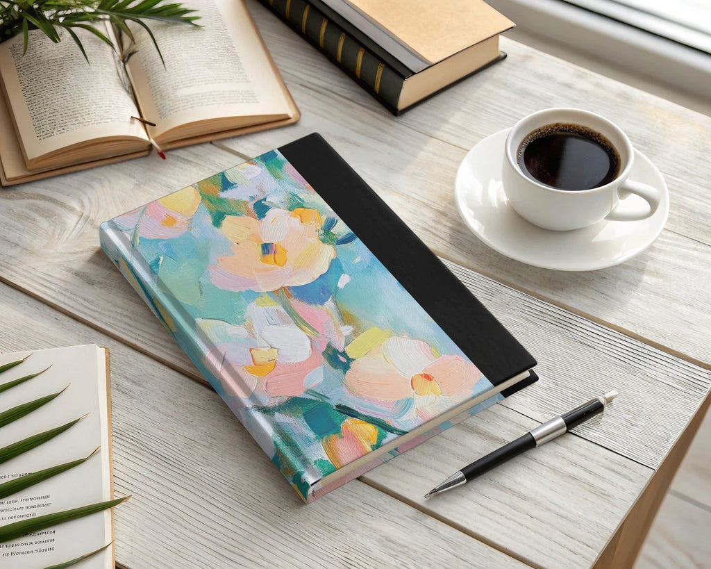 Seamless Impressionistic Floral Design Gentle Colors Digital - Moore and Mountain