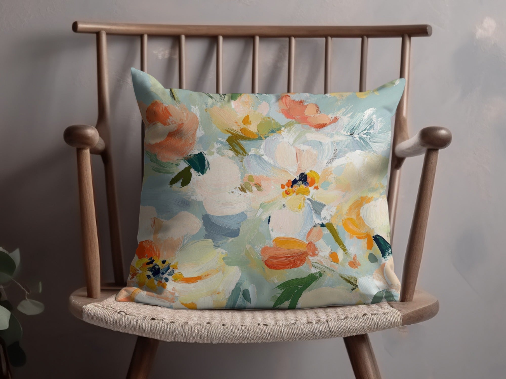 Seamless Impressionistic Floral Field Abstract painted Art - Moore and Mountain