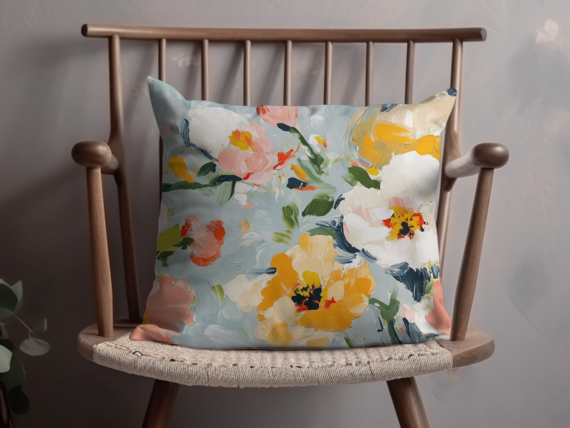 Seamless Impressionistic Floral Garden Painting Digital - Moore and Mountain