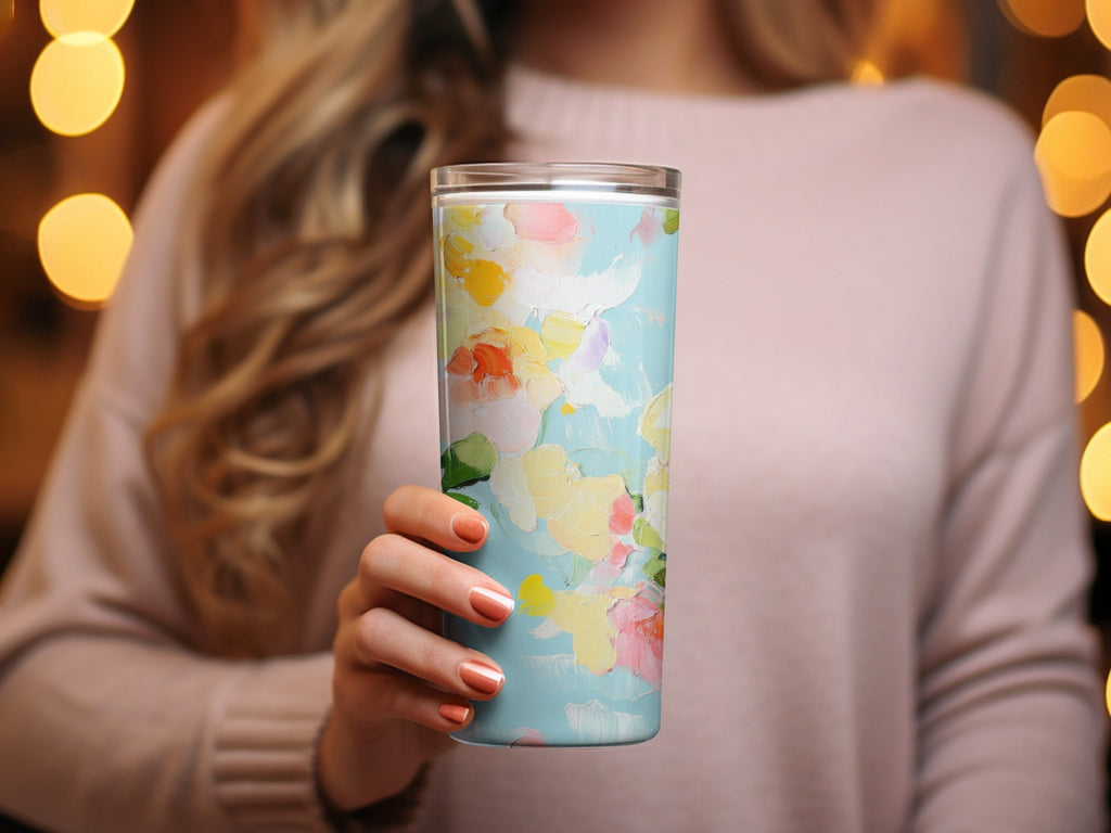 Seamless Impressionistic Painted Floral Design Digital - Moore and Mountain