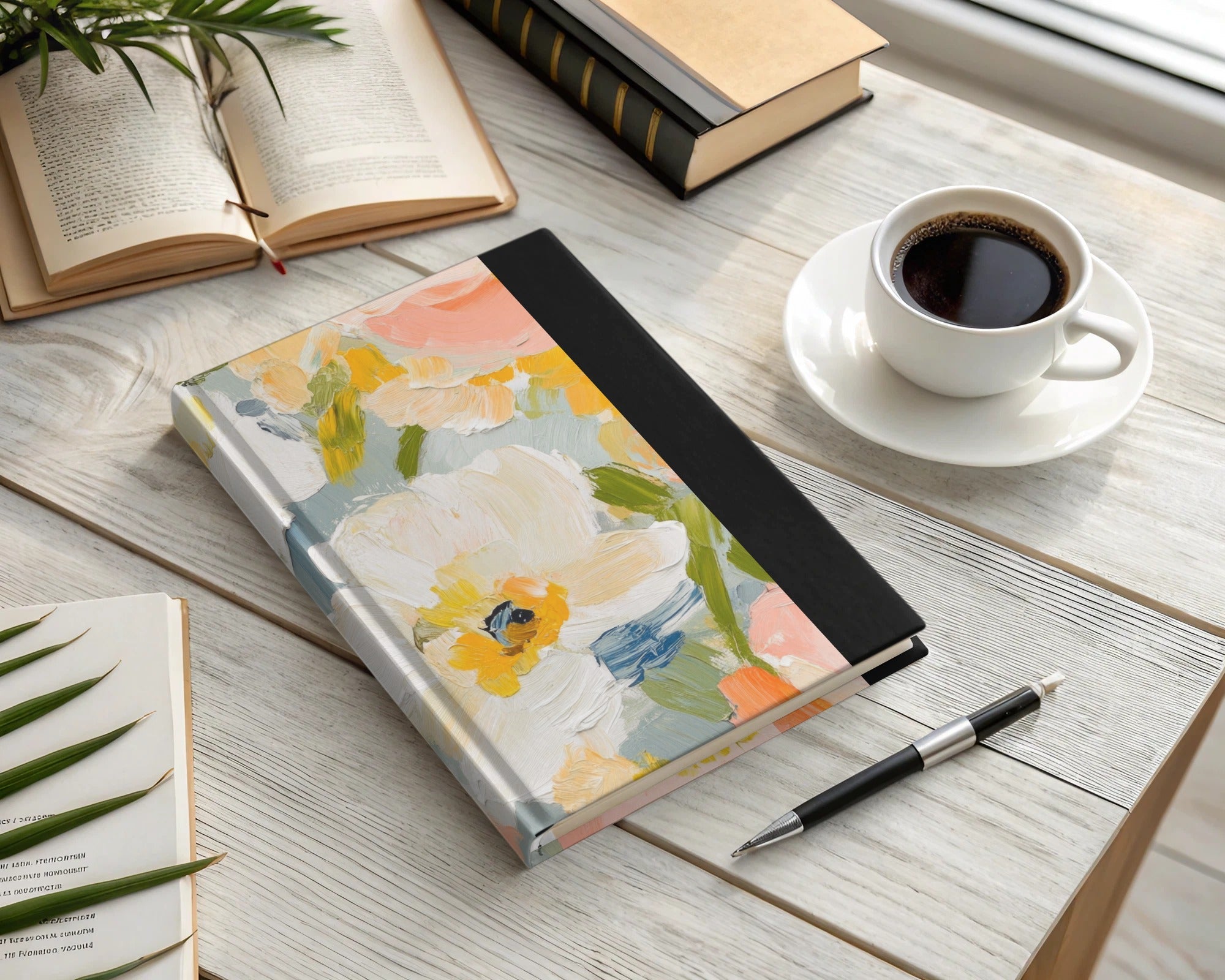 Seamless Impressionistic Painted Floral Pattern Design - Moore and Mountain