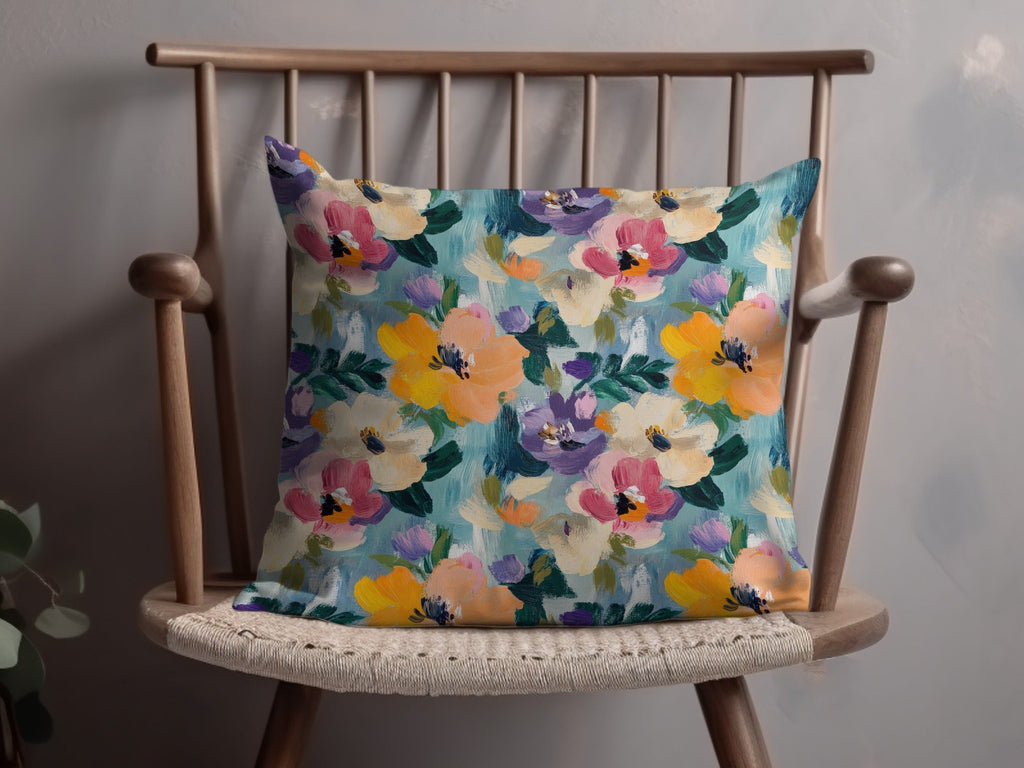 Spring Acrylic Floral Impressionistic Style Painting Digital - Moore and Mountain