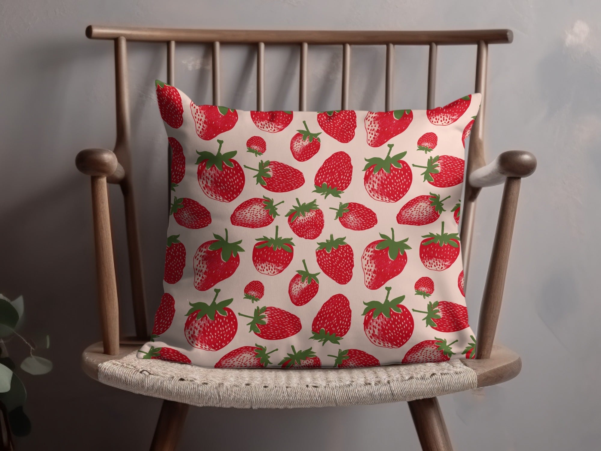 Strawberry Digital Paper, Seamless Pattern, Fruit Pattern, Food Print, Scrapbook Paper, Summer Digital Paper, Fabric Design, Digital - Moore and Mountain