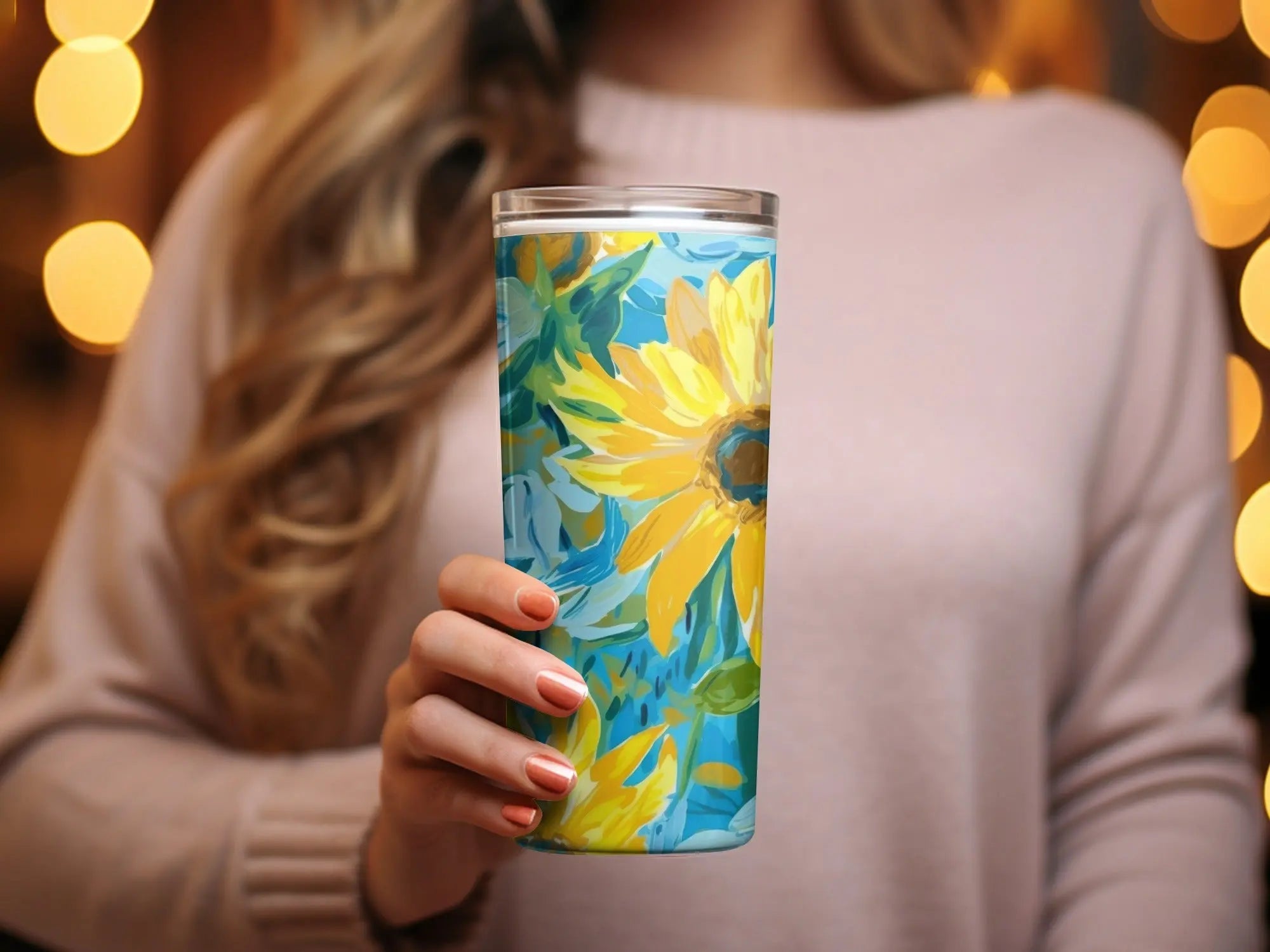 Sunflower Digital Paper, Floral Pattern JPEG, Seamless Texture, Sunny Summer Design, Scrapbooking, Crafts, Fabric Print, Backgrounds - Moore and Mountain