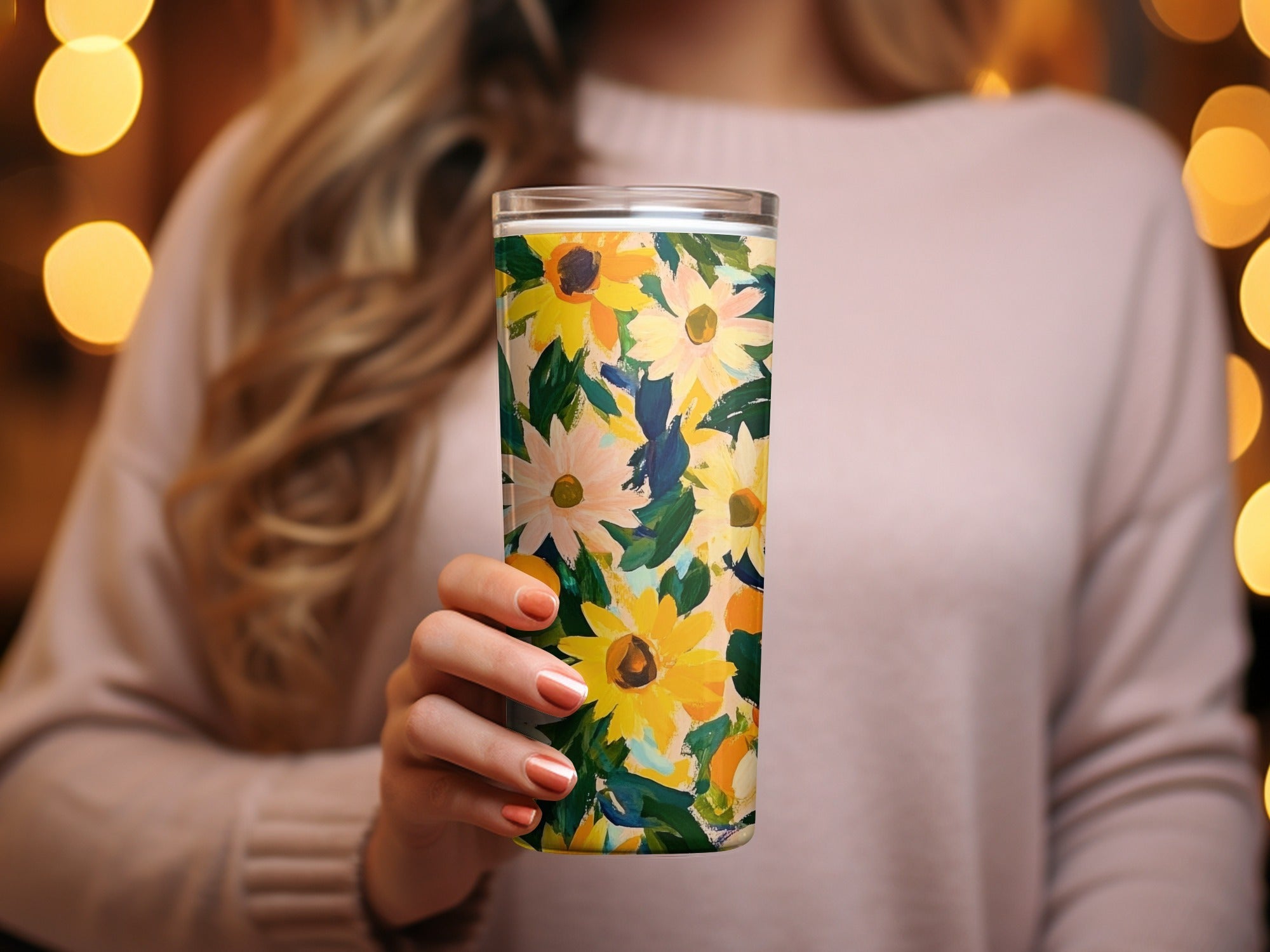 Sunflower Digital Seamless Pattern, Lemon Summer Print, JPEG File, Printable Fabric Design, Floral Pattern, Yellow Flower Design - Moore and Mountain