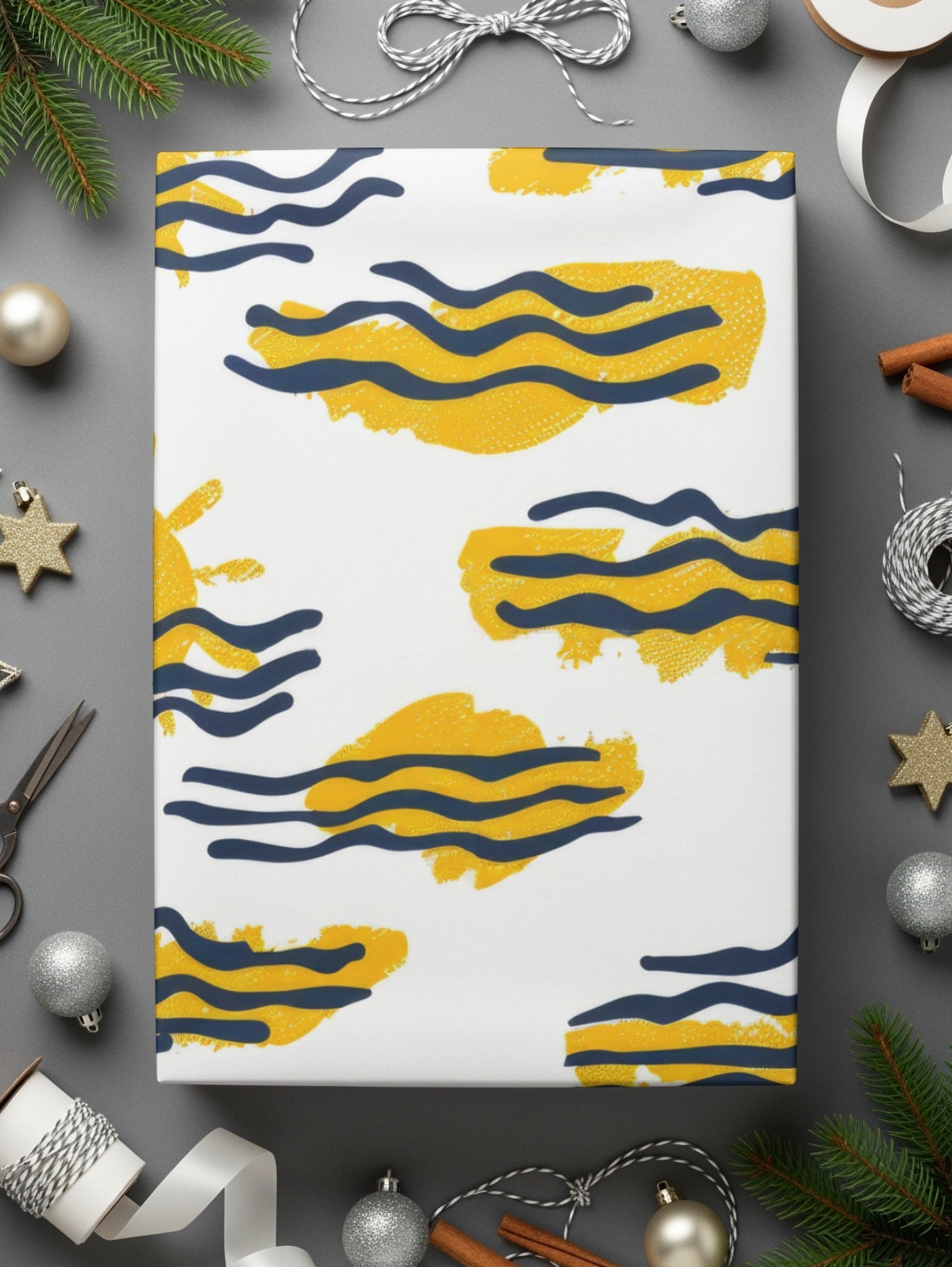 Sunny Waves Digital Seamless Pattern, Summer Vibe Digital Paper for Fabric, Scrapbooking, Backdrops, Digital Products - Moore and Mountain