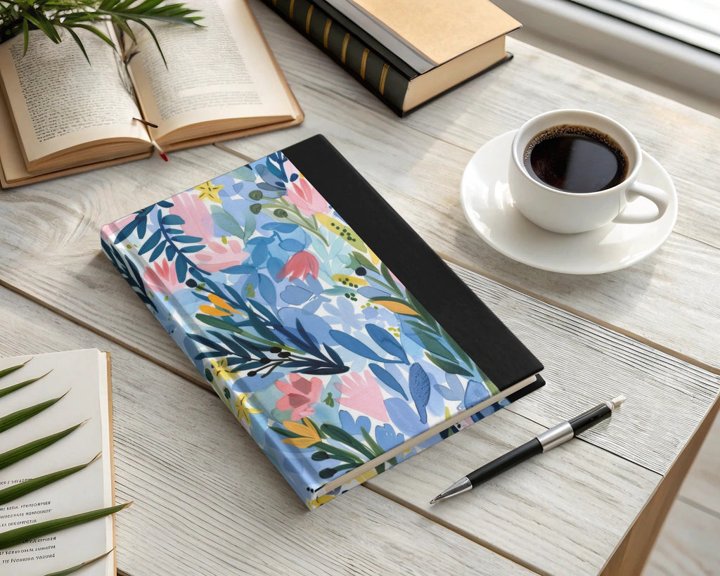 Tropical Floral Seamless Pattern Digital Paper, Watercolor Flowers Design, Printable Fabric Design, Botanical Pattern, Scrapbook Paper, Digital - Moore and Mountain