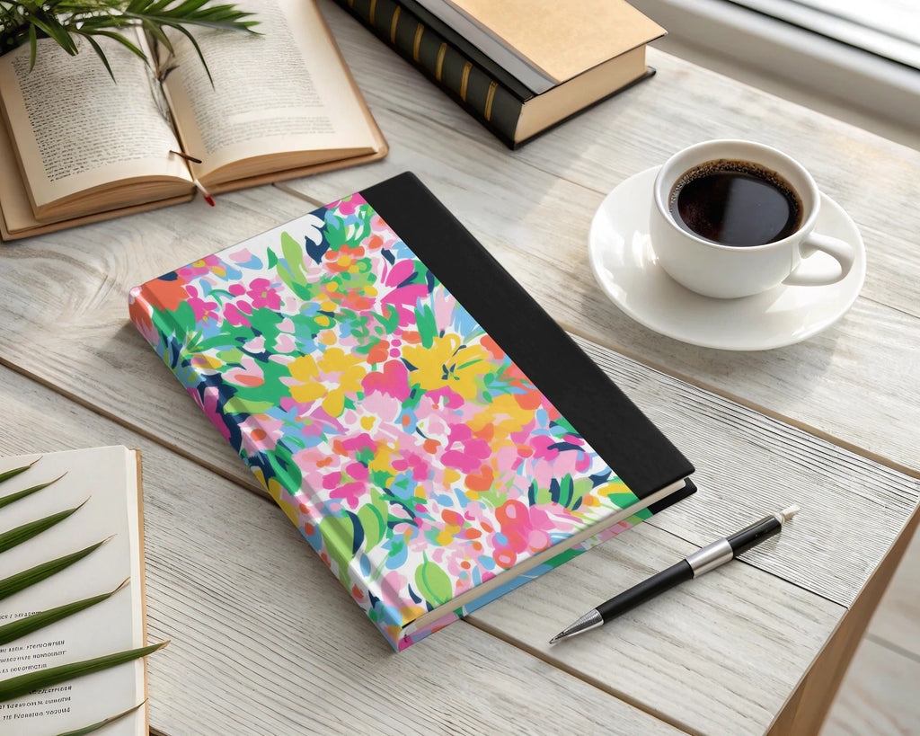 Vibrant Preppy Floral Ditsy Floral, Colorful Flowers Pattern, Seamless Repeat File, Commercial Use, Digital Download, Summer Flower Design - Moore and Mountain