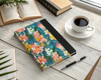 Abstract Painted Floral Spring Hues Seamless Art - Moore and Mountain