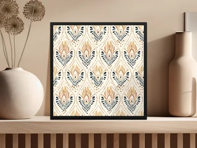 Elegant Patterned Wall Art for Modern Home Decor
