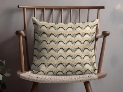 Marbled Pattern Decorative Cushion for Home Decor